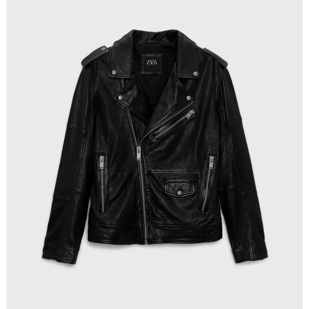 Zara Men’s Leather Jacket